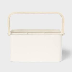 Elegant Cream Dinnerware Storage Box New (T2)